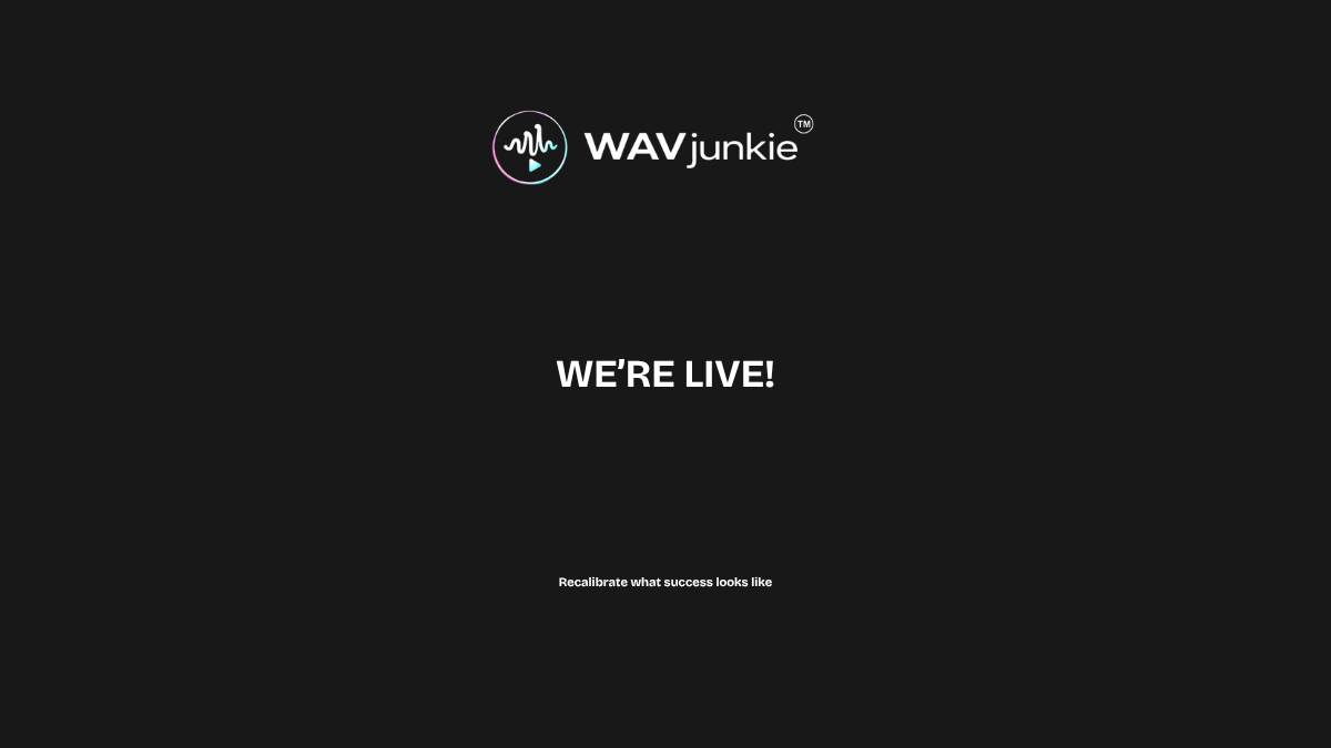 WAVjunkie is live!